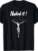 Crucifixion Cross Atheist Punk Gothic Style T-Shirt Unisex Retro Atheist Print
