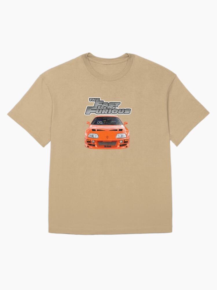 Fast & Furious Brian O'Conner Toyota Supra Fast and Furious Oversized T-Shirt