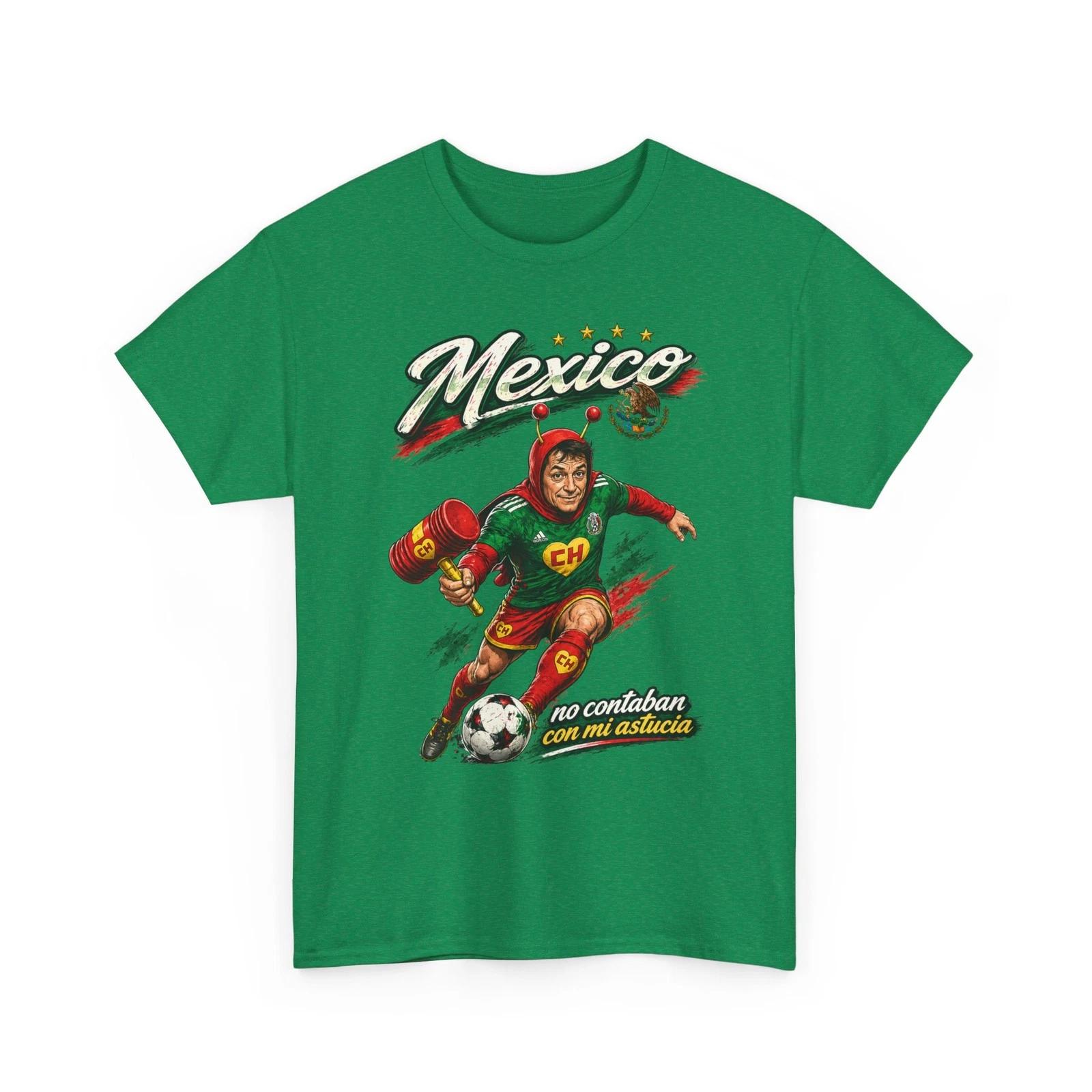 Mexico Soccer Chapulin Colorado Tee | Futbol Player Graphic Children s T-shirt 110