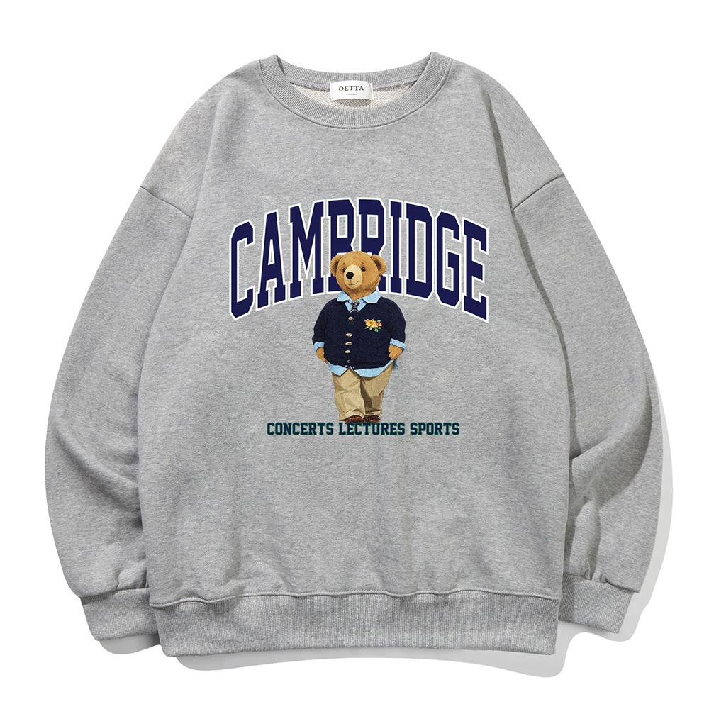 Толстовка с мишкой Тедди Yda Cambridge Серая M