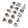 Polymer Clay Cutters Set 126 Pcs Clay Cutters Earring Hook Ear Studs Polymer Clay Earring Kit for DIY Jewelry Making