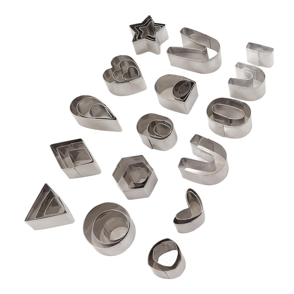 Polymer Clay Cutters Set 126 Pcs Clay Cutters Earring Hook Ear Studs Polymer Clay Earring Kit for DIY Jewelry Making