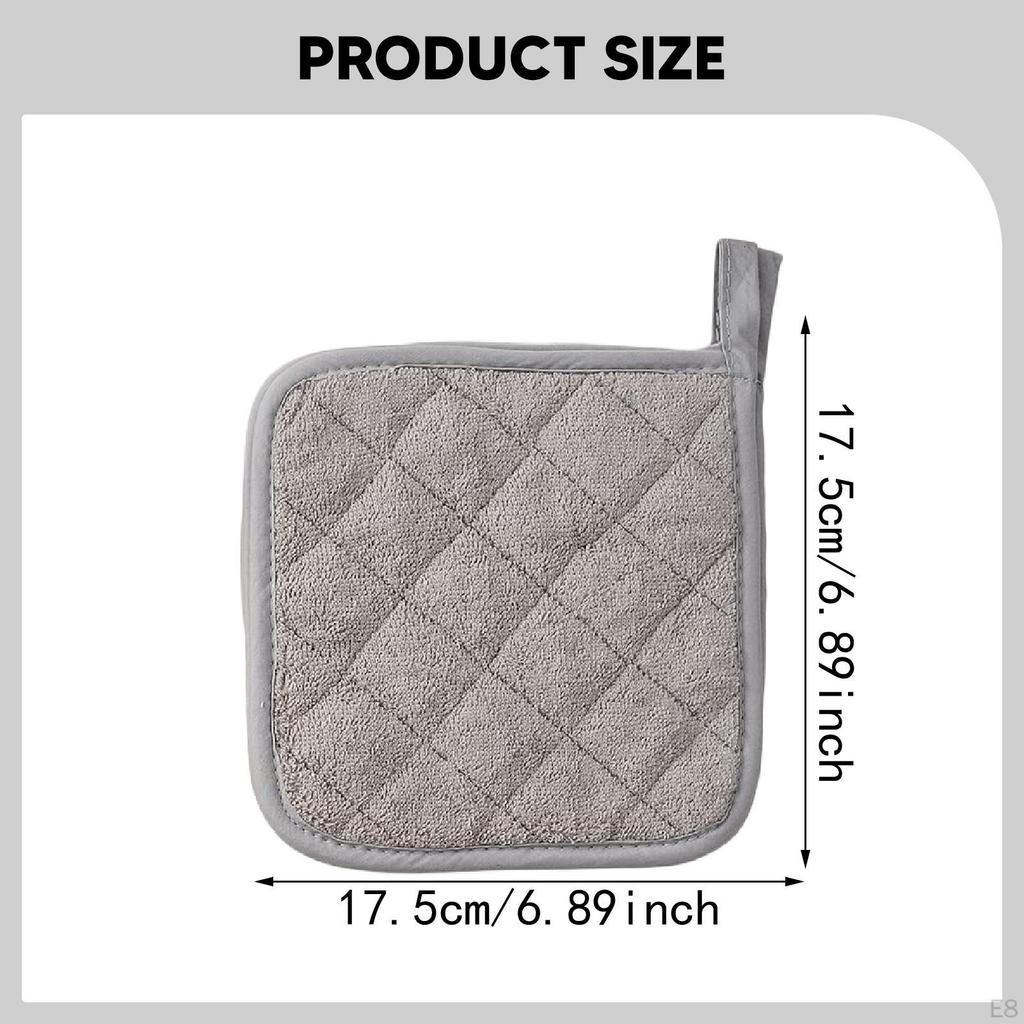 4 Kitchen Pads 6.89x6.89inch Trivet for Oven Use In Cooking And Baking