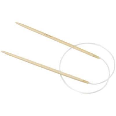 Circular Knitting Needles - Unspecified - No. 4.5 - 40 Cm - Bamboo - White