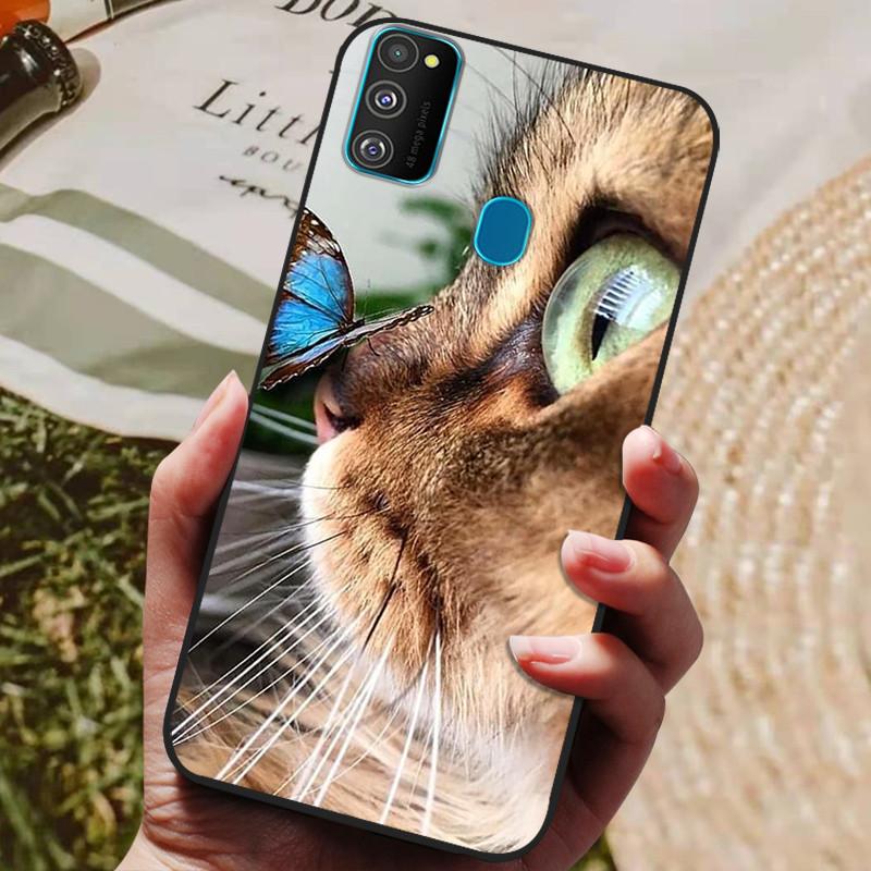 Für Samsung Galaxy M21 M30S M31 A21s Fall Weiche Silikon Telefon Zurück Abdeckung Für Samsung M31 A21S M30s M21 Fall funda M 30 s Fall