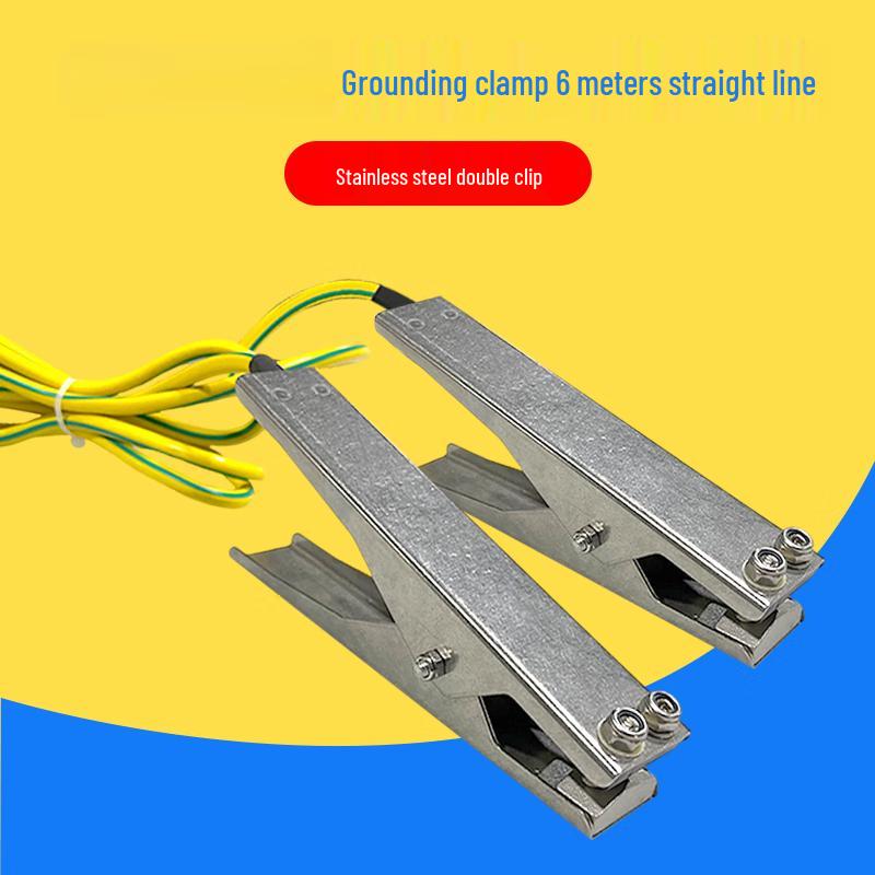Naiduo Stainless Steel Grounding Clamp with Wire