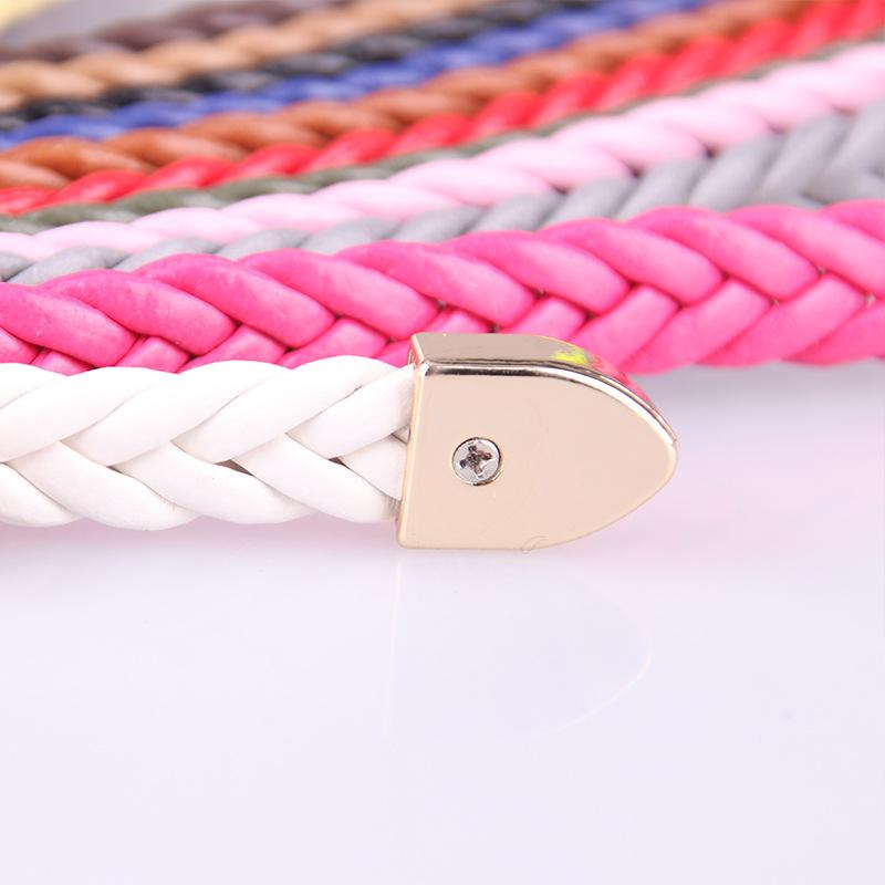 New Women's Thin Belt Hand-woven Thin Belt Dress Decoration Versatile Casual Belt
