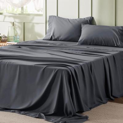 Luxury Four-Piece Fitted Sheet Set for Summer - High-End Bedding