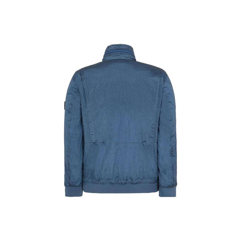 STONE ISLAND Nylon Street Style Plain Logo Jacket 'Blue' Men's 781541920-V0024