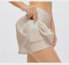 Damen Schnelltrocknender Plissierter Tennisrock-Shorts