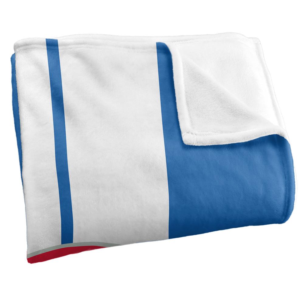 Carroll Shelby Silky Racing Stripe Supersoft Blanket