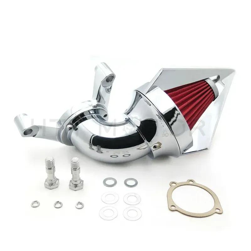 Motorcycle Cone Spike Air Cleaner Intake for Harley Davidson CV Carburetor Delphi V-Twin