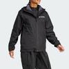 Adidas Womens MT ESS 3 In 1 Solid Color Comfortable Soft Hooded Jacket Women Jackets Black JY4792