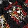 Dehya Genshin Impact T-shirt Genshin Impact,zhongli  ,Hu Tao,Anime,Mang  a,All Size