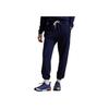 Polo Ralph Lauren Solid Color Logo Embroidered Lace-Up Casual Pants Women pants Navy-Blue WMPOPNTNBQ20240-410