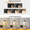 3Pcs Battery Operated Picture Lights for Wall, LED Poster Lights with 3 Lighting Modes,Magnetic Gallery Art Light for Paintings