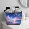 The Beautiful Sea 5D Diamond Painting Storage Basket Full Round Drill Mosaic Diamond Embroidery Cross Stitch Kits Home Decor Home Decor