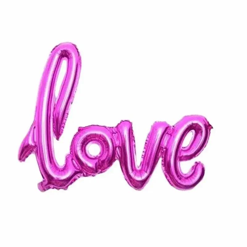 43 Inch Letter LOVE Foil Balloon Anniversary Wedding Valentines Birthday Party Decoration Letters Foil Balloons