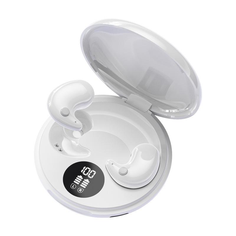 2025 Ultra-Thin Bluetooth Sleep Headphones: Long Battery Life, High Sound Quality, Noise Cancelling, Wireless In-Ear Design.