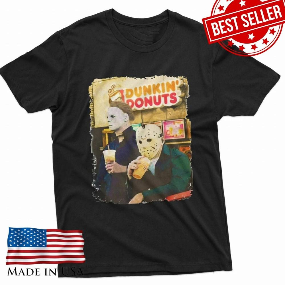 Michael Myers Scary Movie T Shirt Butcher Shop Horror Villain Reprint Tee Unisex T-Shirt XXXL