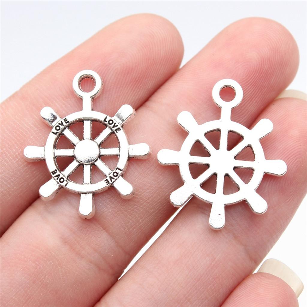 Charms Airplane Ship Pendants Minimalist Jewelry Components QC001