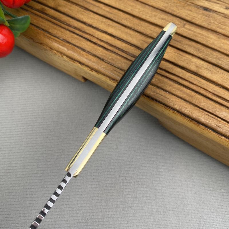Coltello da macellaio forgiato per disossare, coltello da cucina mongolo in acciaio inossidabile, coltello da frutta per carne, coltello da bistecca di agnello arrosto con copertura