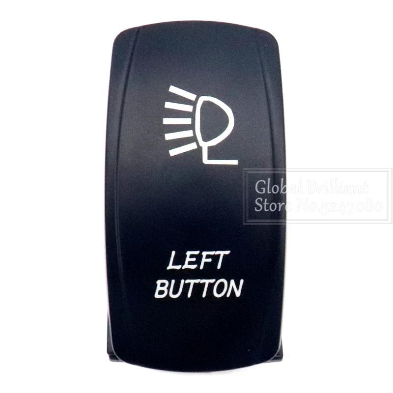 For Car Truck Marine 12V/20A 24V/10A Boat Rocker Switch Toggle 5Pin SPST / 7Pin DPDT ON-Off Switch with LED Light