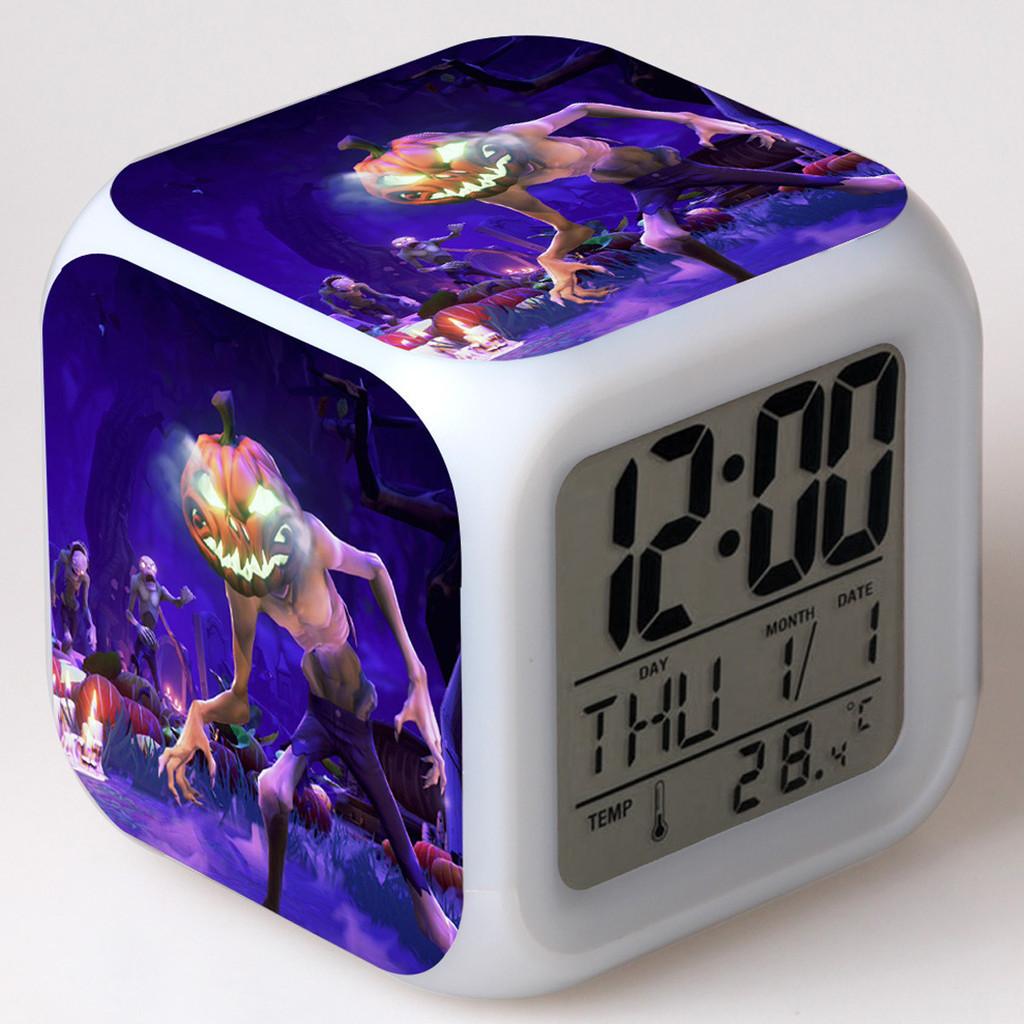7color Multifunction Digital Alarm Clock Led Watch Alarm Clock