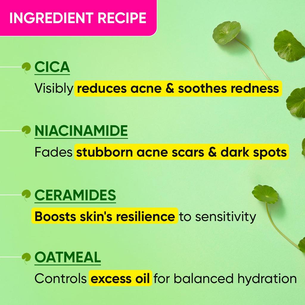 Hydratant Sans Huile Cica + Niacinamide DOT & KEY Réduit les Taches Sombres & Apaise les Rougeurs 50g