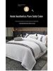 Four-Piece White Bedding Set for Hotels, Guesthouses & B&Bs: Includes Sheets and Three-Piece Duvet Cover Set