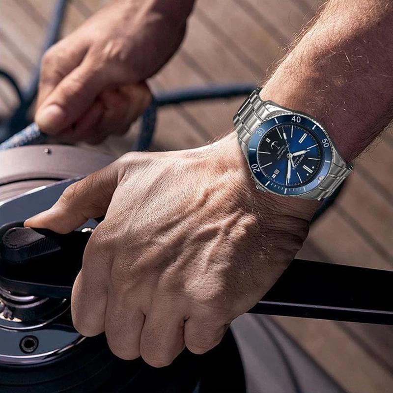 NORTH EDGE Pánské mechanické náramkové hodinky ANCHOR 42MM Luxusní safírové sklo MIYOTA 8215 Automatické hodinky 10bar Vodotěsné hodinky Pánské