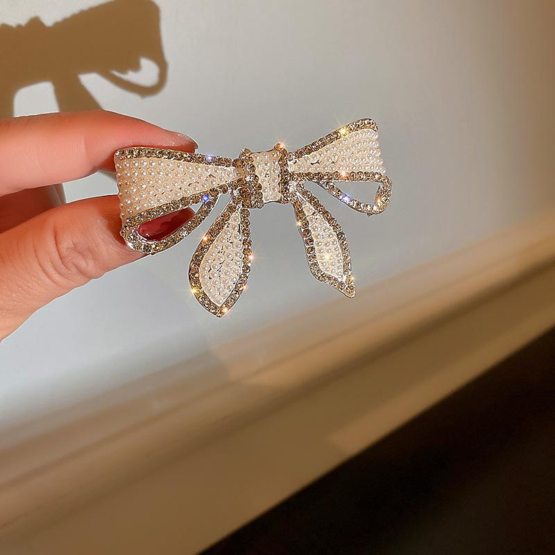 Holiday style retro silver diamond-encrusted wind fringed hair accessories ethnic style bangs hairpin BB clip headgear travel