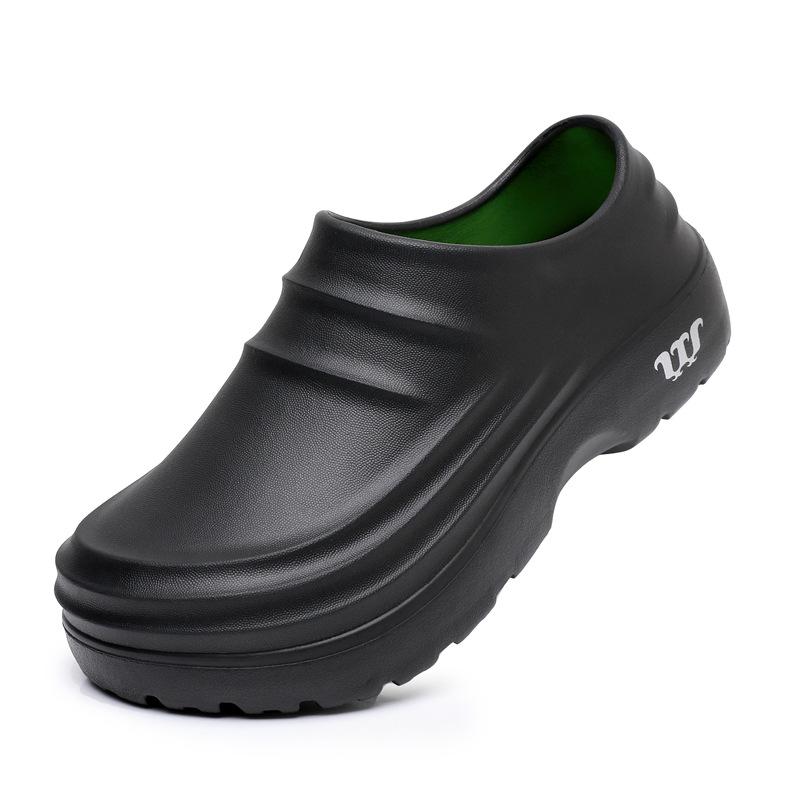 Chef shoes for men and women eva non-slip and waterproof kitchen special oil-proof and wear-resistant hotel back kitchen work hospital shoes