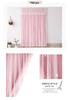Self-Adhesive Blackout Velcro Curtain with Header for Balcony, Bedroom, Bay Window