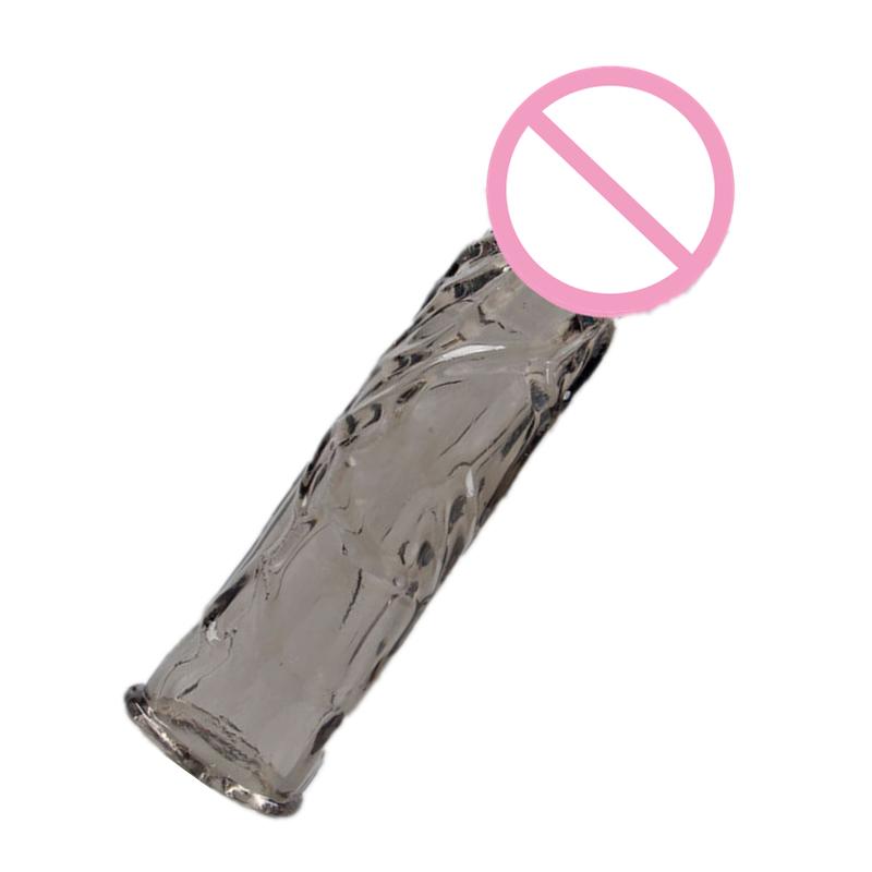 Silikonové opakovaně použitelné kondomy Extend Soft Dick Ring Mužské prodlužovací manžety na penis Sexuální hračky pro muže