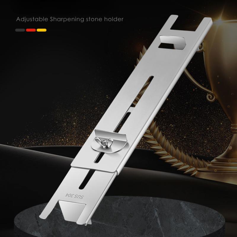 Suport grosier de ascuțit chiuvetă oțel inoxidabil de uz casnic nou reglabil piatră de ascuțit artefact fix