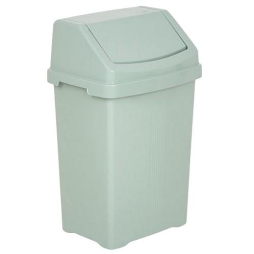 Casa 25L Swing Bin Sage