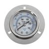 14PT Axial Pressure Gauge with Shock Resistant Edge 0 250KG Oil Pressure Measuring Instrument for Factory and Workshop Use