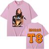 Singer Tate Mcrae T8 Graphic T Shirts So Close To What T Shirt Men Women Fashion Vintage Trend T-shirts Casual Oversized T-shirt