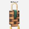 Bally Men's Cowhide Letter Keyring