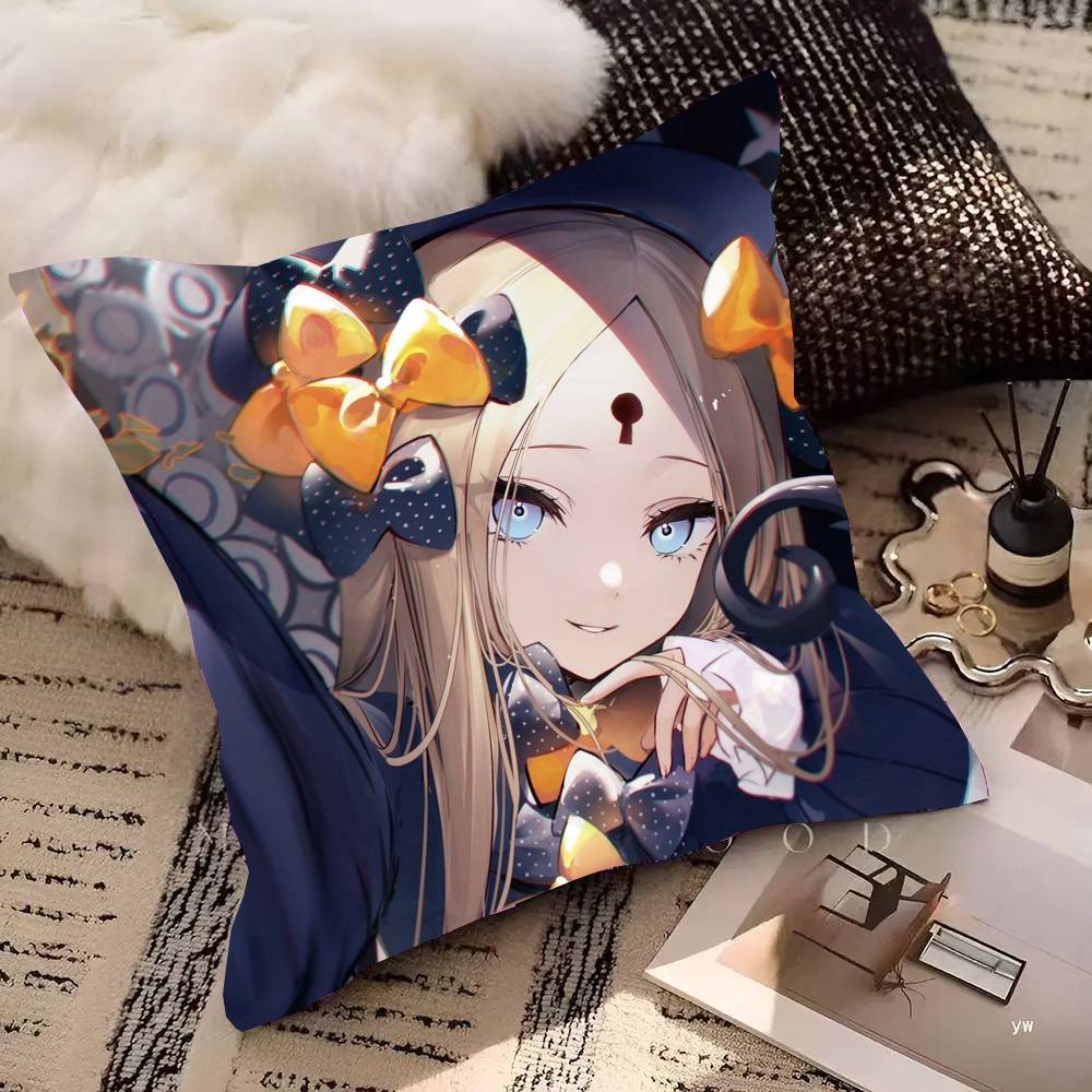 Abigail W-Williams Anime Game Fate Pillow Case Fashion Square Pillowcase Bedroom Sofa Room Ins Decoration Leisure