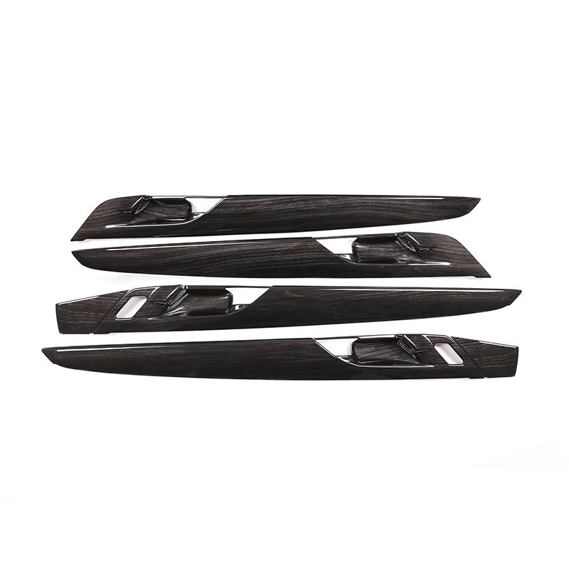ABS Carbon Fiber for BMW X1 F48 X2 F47 2016-2026 Inner Door Panel Decoration Protection Cover Trim Car Accessories