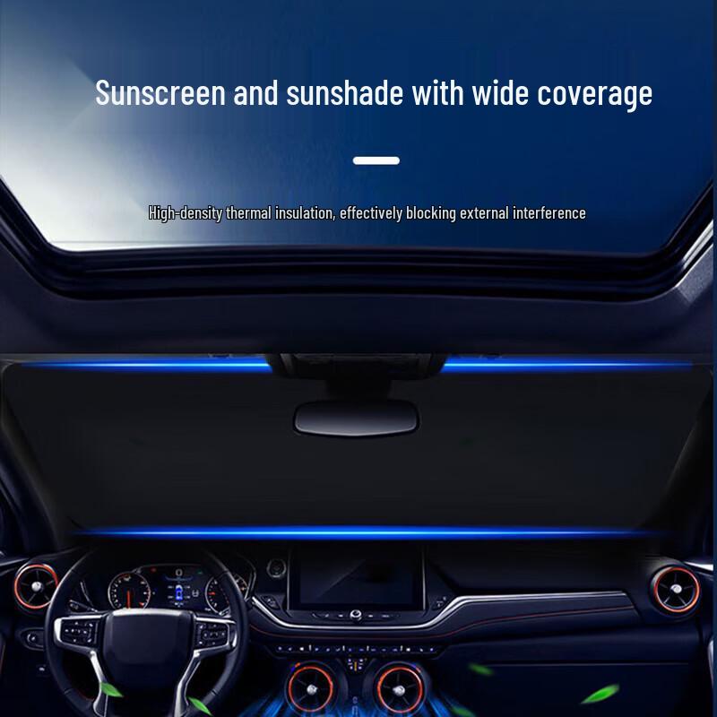 Uniwersalny Parasol Przeciwsłoneczny na Szybę Samochodową