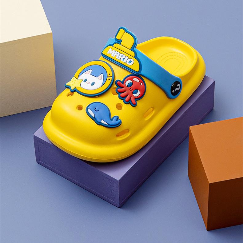 Buy Cheerful Mario Children's Hole Shoes Summer Non Slip