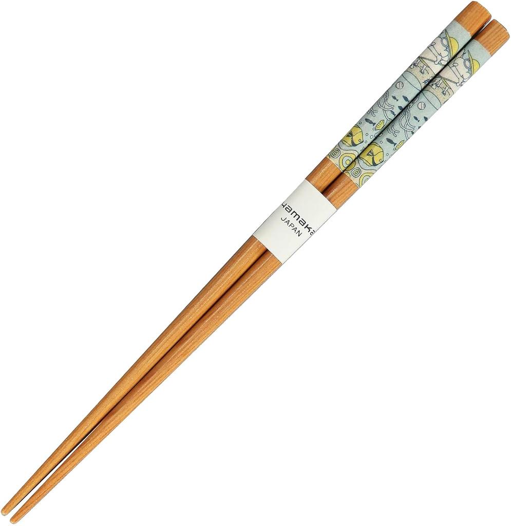 Crayon Chopsticks 21cm with Chopstick Rest Year of Summer Made in Shin-chan Set, Approx. 4x1cm, Shin-chan's Memories, Merchandise, Tableware, Japan,