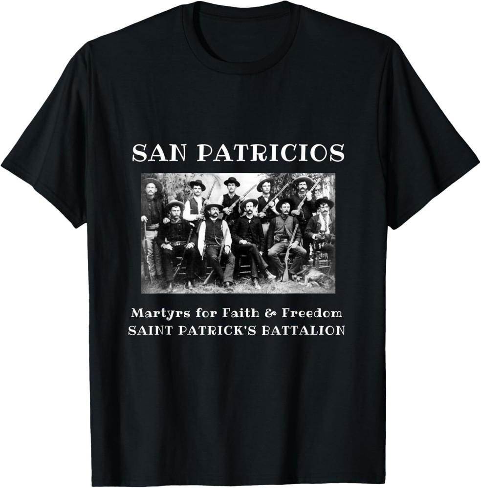 San Patricios Saint Patrick#039;s Battalion Ireland TShirt Unisex T-Shirt L