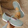 Women's Summer Breathable Casual Shoes Non Slip Comfortable Soft Sole Walking Shoes Woman Lightweight Buckle Strap Flats Sandals
