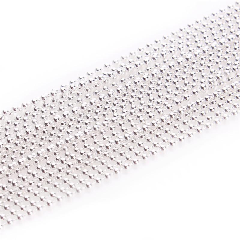 10 Meters 1.2 1.5 2 mm Metal Ball Bead Chains Bulk Kettingen Necklace Chain For Jewelry Making DIY Bracelet Necklaces Wholesale