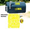 10pcs Self Adhesive Letter Stickers Waterproof 2 Inch Mailbox Numbers Vinyl Stickers Alphabet Decals Car Laptop Scrapbook