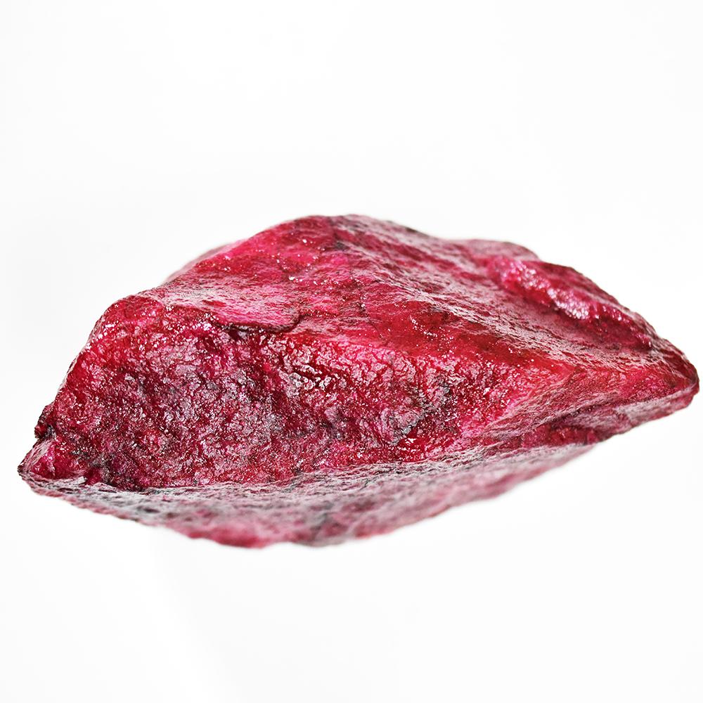 Earth Mined 2500 Ct CERTIFIED Uncut NATURAL Red Ruby Rough Loose Gemstone